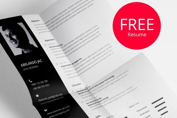 Classy PSD Resume Template - Graphic Designs