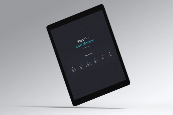 Free Animated iPad Pro Mockup - Graphic Designs