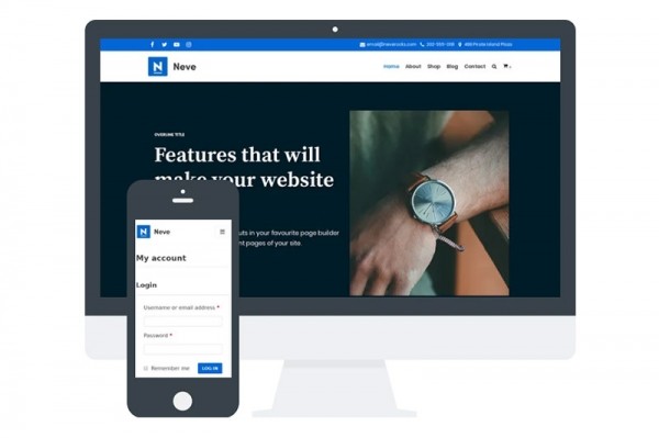 Neve Free WordPress Theme - Graphic Designs