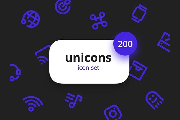 Unicons Icons Set - Graphic Designs