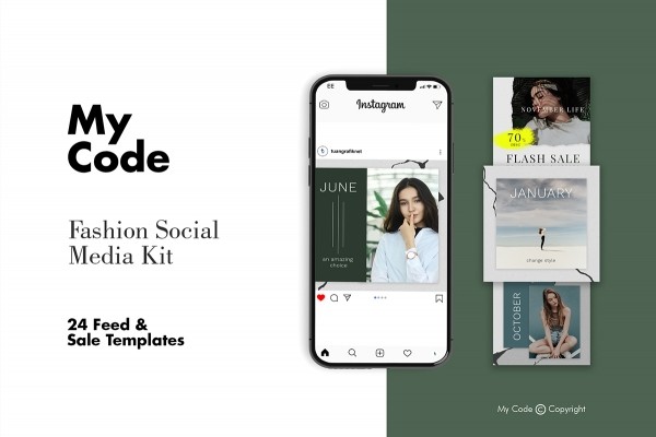 Free Fashion Instagram Post Templates - Graphic Designs