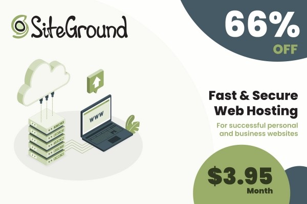 Siteground Hosting Black Friday Deal 2020 - Graphic Designs