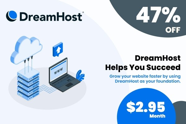 Dreamhost Hosting Black Friday Deal 2020 - Graphic Designs