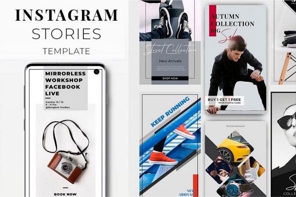 Free Instagram Stories Template - Graphic Designs