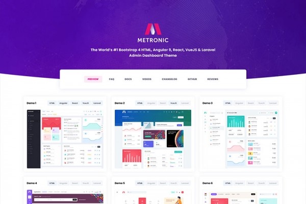 Metronic Bootstrap 4 HTML Admin Dashboard Theme - Graphic Designs