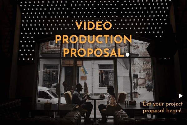 Video Production Proposal Presentation Free Google Slides theme and PowerPoint template - Graphic Designs