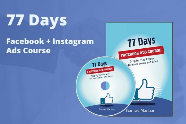 77 Days Facebook + Instagram Ads Course By Gaurav Madaan - Graphic Designs