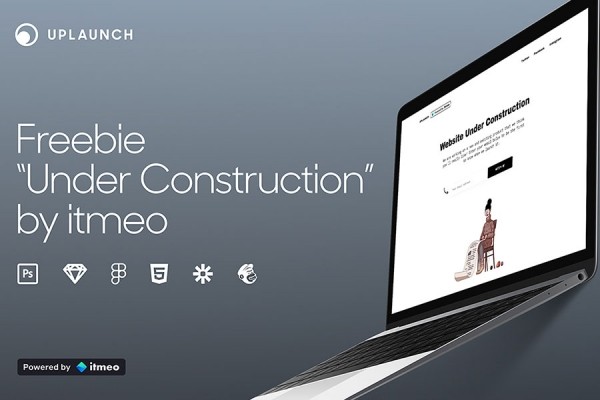 Free Website Under Construction Template - Graphic Designs