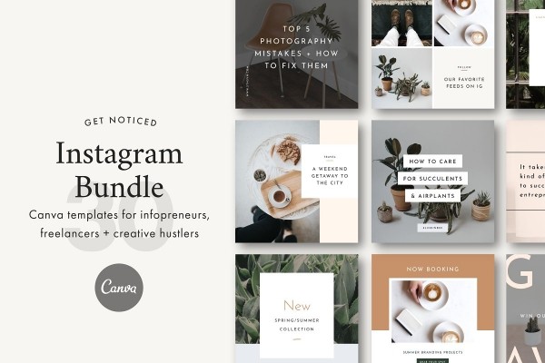 Instagram Canva Bundle - Graphic Designs