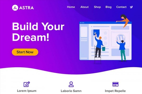 Astra Free Wordpress Theme - Graphic Designs