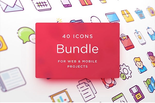 Free Web & Mobile Icons Bundle - Graphic Designs